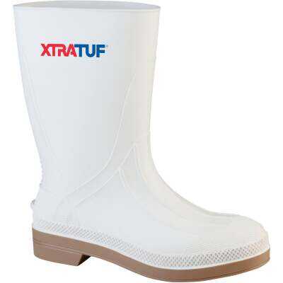 XtraTuf Men's Size 6 White PVC Shrimp Boot
